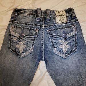 Men's Rock Revival slim straight Jeans